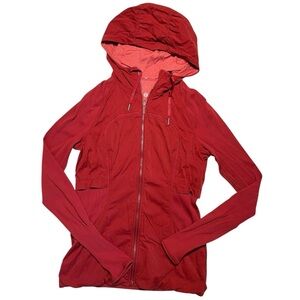 Lululemon Athletica “Dance Studio” Reversible Jacket size 10